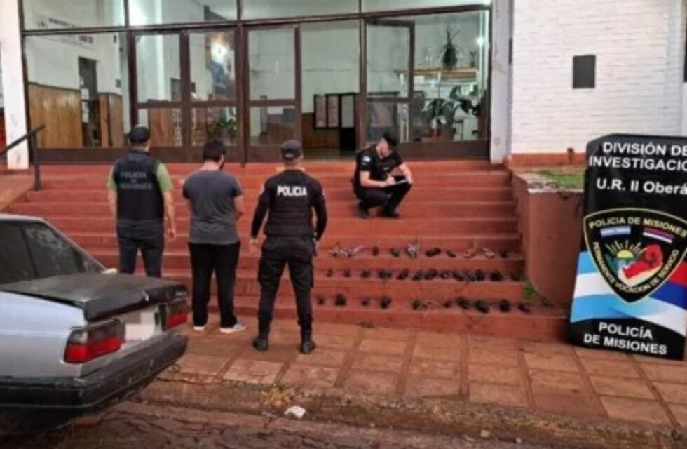 Oberá: sustrajo cables de electricidad de la CELO y terminó detenido