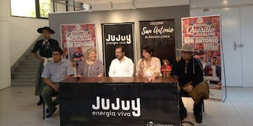 En el salón principal de Culturarte se formalizó la presentación del "Festival del Quesillo y el Folclore" de la localidad de San Antonio.