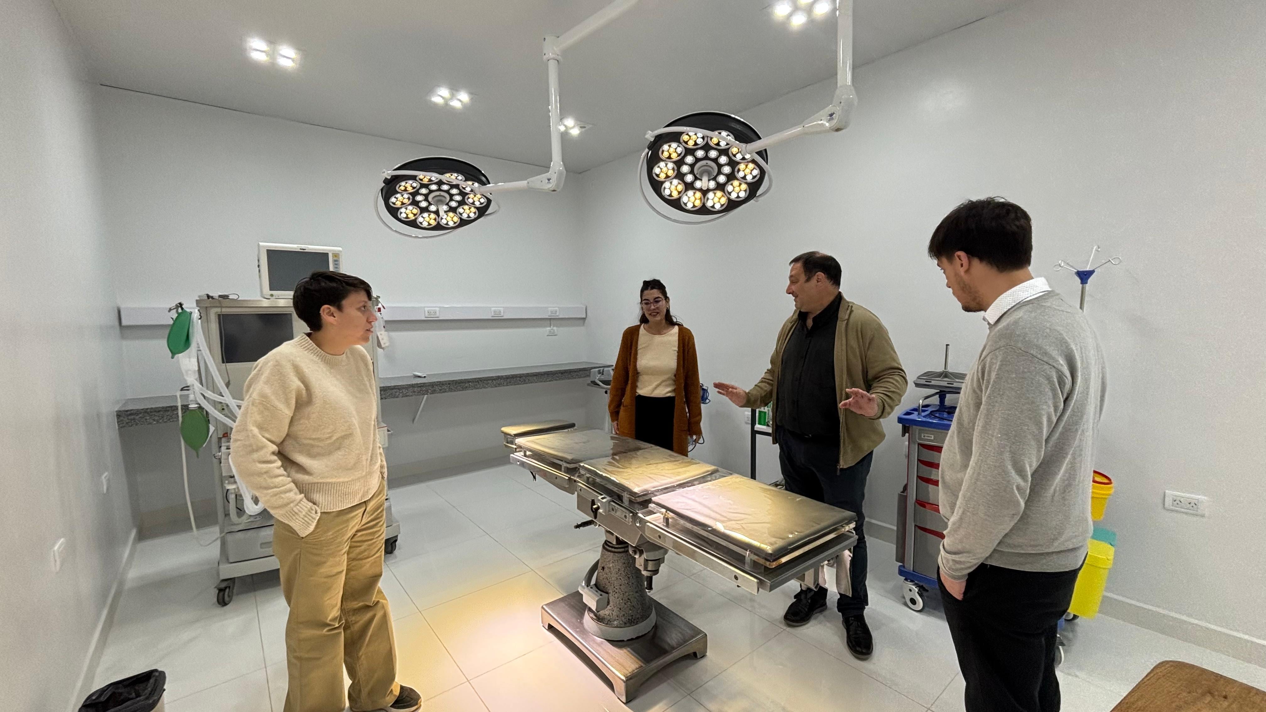 Chaves Municipio puso en funcionamiento el nuevo quirófano del Hospital Anita Eliçagaray