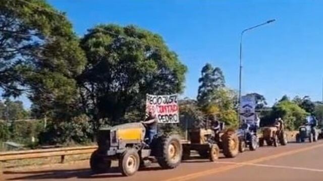 Productores yerbateros de San Pedro paran la cosecha y se movilizan por un precio justo.
