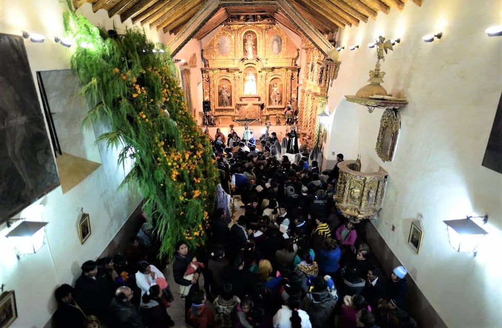 Yavi sintetiza fe y sincretismo en los ritos de la Semana Santa, en Jujuy