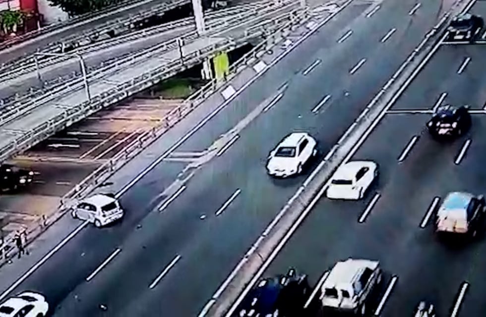 Choque múltiple en General Paz: hicieron una picada y estaban drogados y alcoholizados