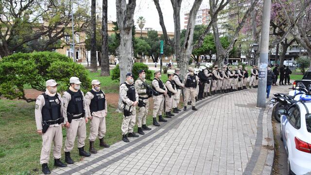 La Provincia fortaleció la presencia policial en Rosario