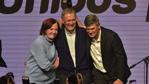 Daniel Passerini destacó a Juan Schiaretti como candidato (Facundo Luque / La Voz)