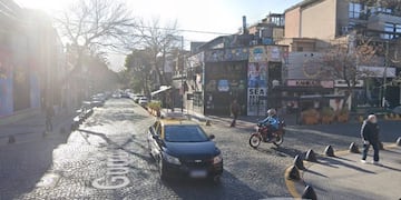 Gurrucha y El Salvador, en donde ocurrió el robo.
