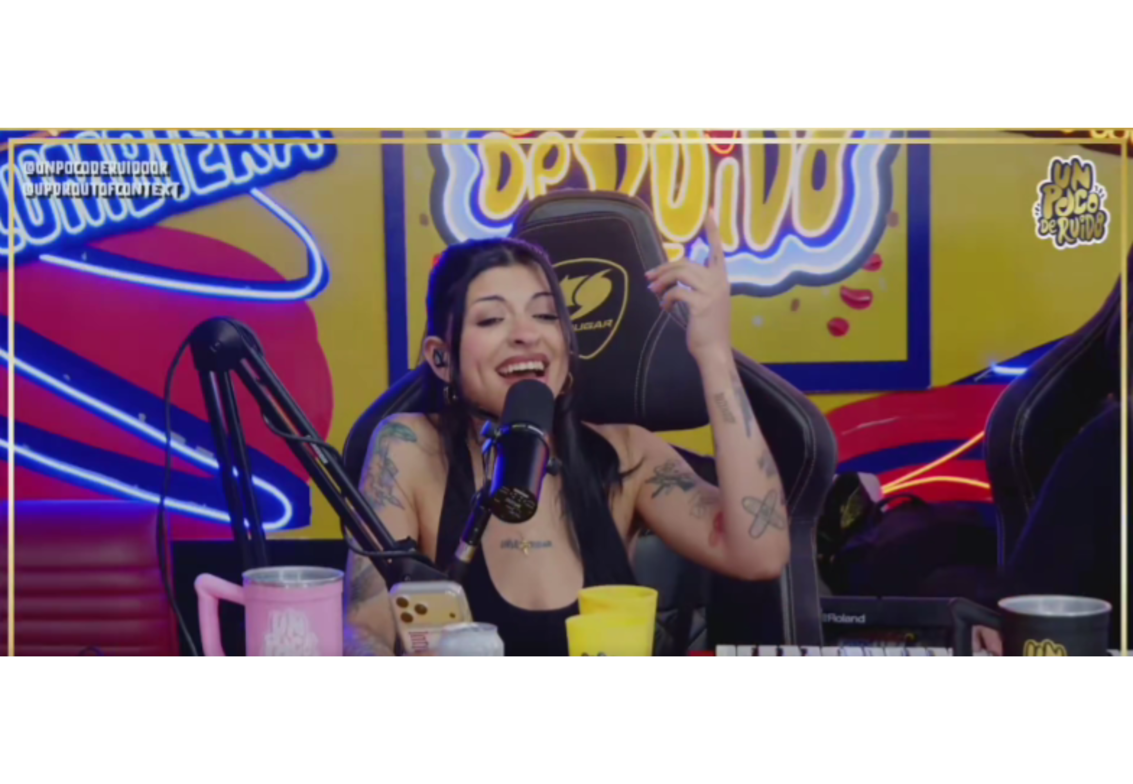 La trapera estuvo en Un Poco De Ruido.