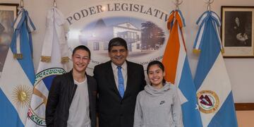 Valentín Moreno y Azul Chávez