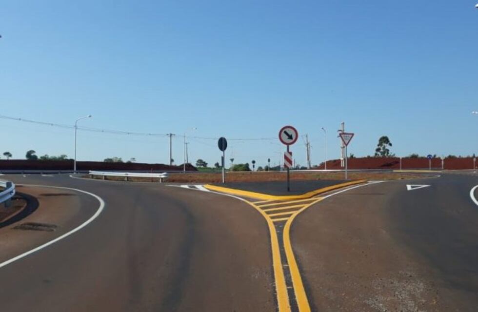 Vialidad Provincial habilitó una rotonda en el acceso a Gobernador López