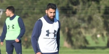 Emanuel Brítez, defensor de Rosario Central\u002E (Sebastián Suárez Meccia)