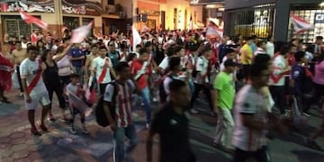 Festejo riverplatense en Jujuy