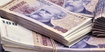 Fajo de billetes, pesos