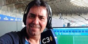 El potente relator elogió las condiciones de su imitador\u002E \