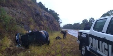 El conductor del vehículo siniestrado es un gendarme\u002E