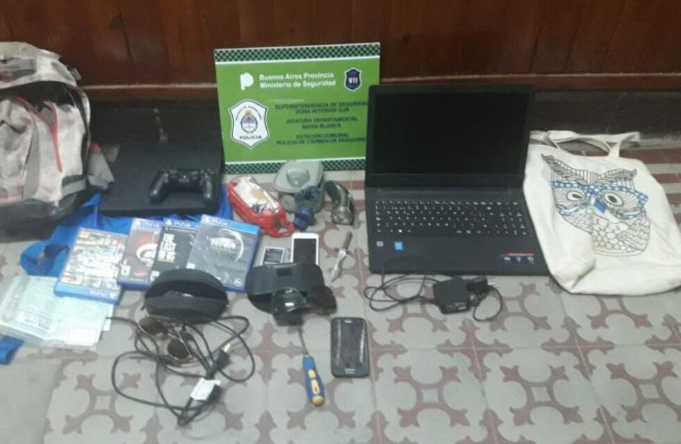 Patagones: publicaron en Internet cosas robadas y terminaron detenidos