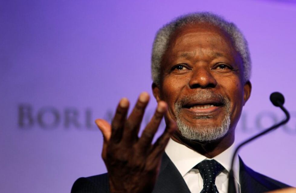 Falleció Kofi Annan, Nobel de la paz y exsecretario general de la ONU