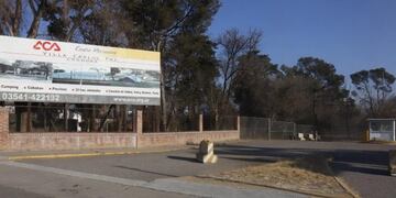 Limpieza en el predio del A\u002EC\u002EA Carlos Paz