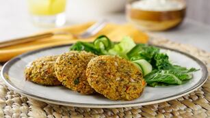 Receta fácil, rápida y nutritiva: hamburguesas de lentejas.