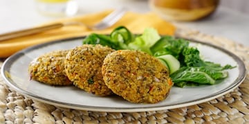 Receta fácil, rápida y nutritiva: hamburguesas de lentejas.