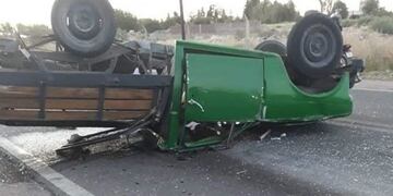 Conductor ebrio volcó en Navidad