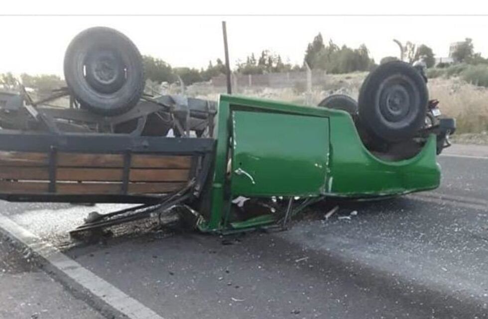 Conductor ebrio volcó en Navidad