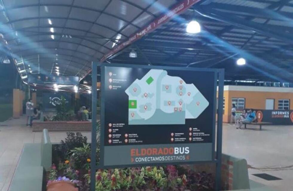 Eldorado tiene la más moderna y mayor terminal de Misiones