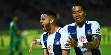 Con toda la bronca contenida\u002E Así festejó el delantero Albiazul su regreso a las redes\u002E