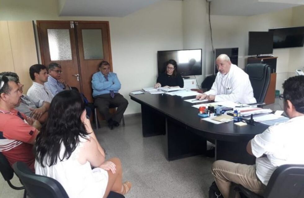 OSEP recibió a representantes de clínicas y sanatorios del interior