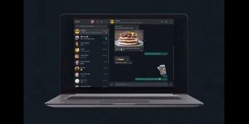 Whatsapp: modo oscuro de escritorio (Captura)