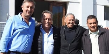 Sergio Bergman - Gustavo Santos\nCrédito: Municipalidad Basavilbaso