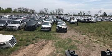 Secuestran más de 4000 vehículos 100 mil autopartes en mega operativo en el sur provincial (Ministerio de Seguridad de la Nación)