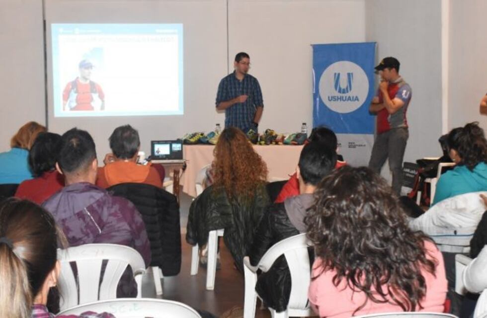 Fue un éxito la convocatoria del taller de Trail Running en Ushuaia