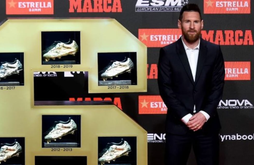 Lionel Messi recibió la sexta Bota de Oro de su carrera: "Sin mis compañeros no hubiera conseguido ni siquiera una"