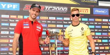 Matías Rossi y Leonel Pernía, en la previa de la definición del Súper TC2000, temporada 2019\u002E Los dos únicos aspirantes al título\u002E
