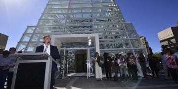 Las nuevas obras de la Plaza España quedaron habilitadas en el sector superior\u002E