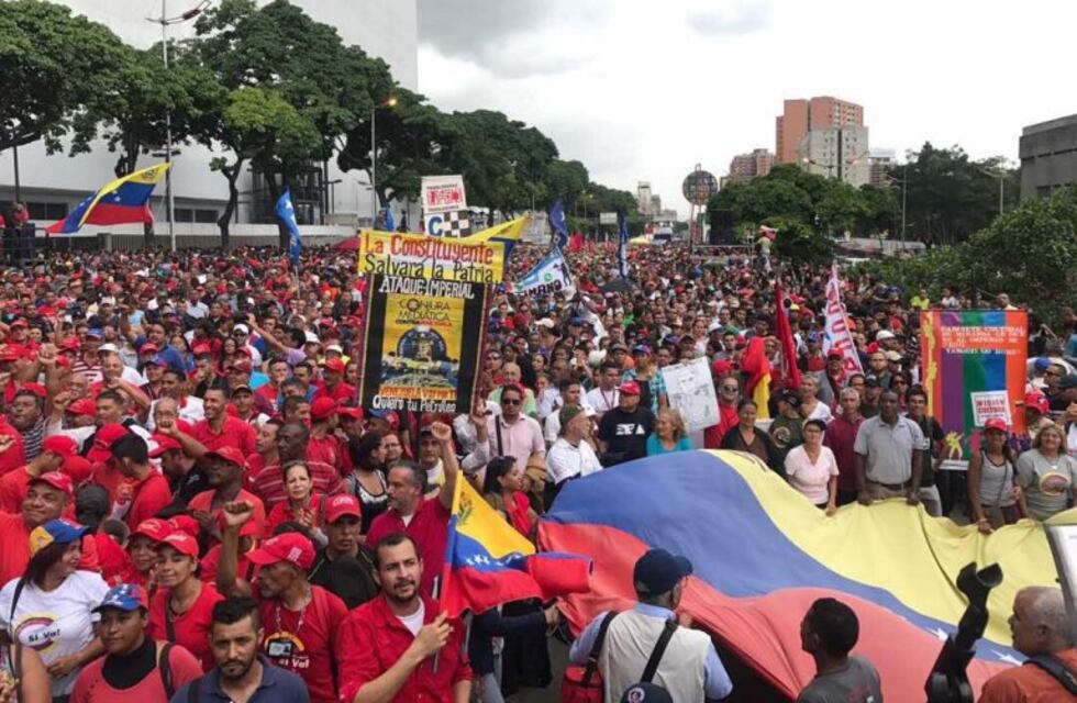 Maduro llamó a una "gran marcha antiimperialista" en repudio a la amenaza de Trump