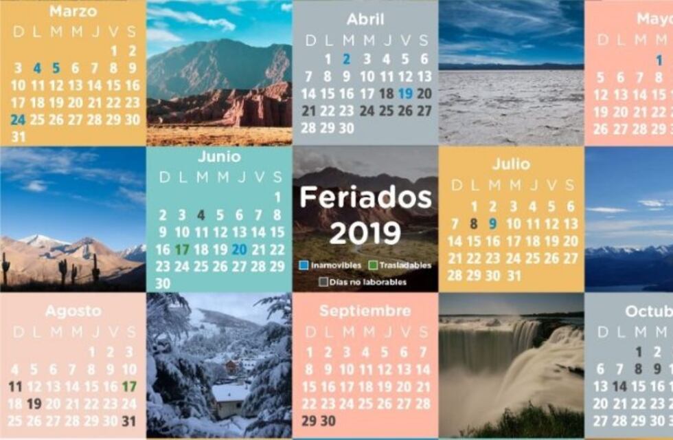 Reconfirmaron todos los feriados del 2019