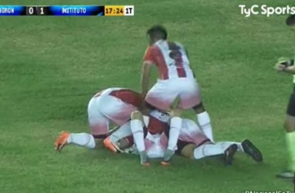 Ganó Instituto; sufrió hasta el final y Olego se perdió un gol increíble