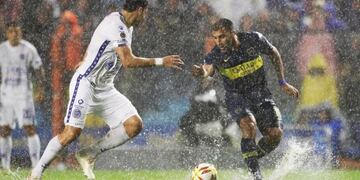 Boca-Godoy Cruz (Foto: Twitter/BocaJrsOficial)