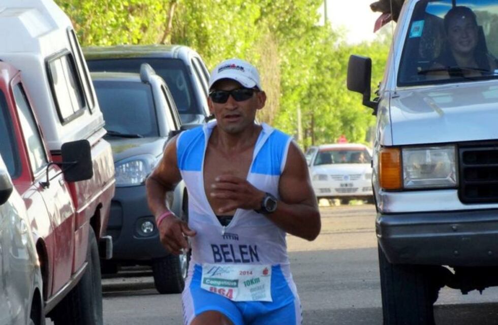 Robaron al duatleta Alejandro Belén: se llevaron el calzado de competición