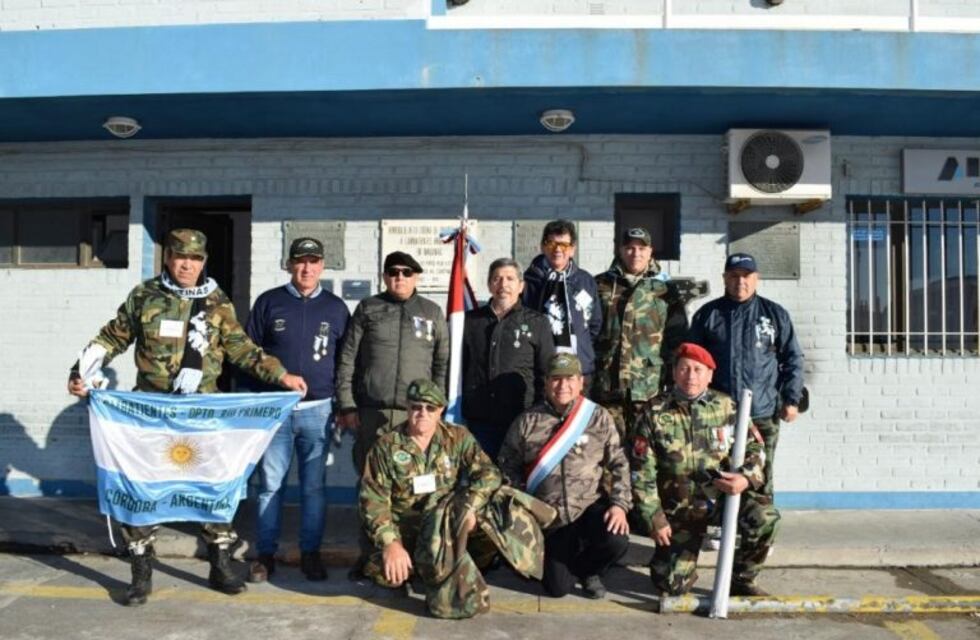 En fotos: así fue el acto homenaje a los excombatientes de Malvinas en Puerto Madryn