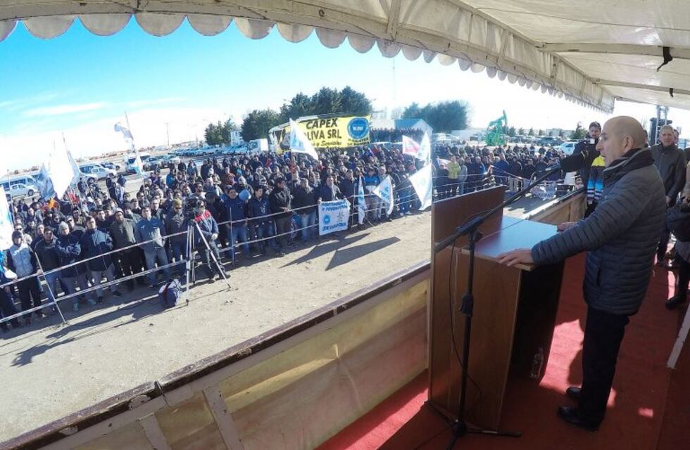 Llugdar destacó la creación del puestos de trabajo en el sector petrolero