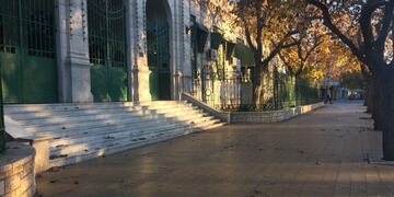 El centro sanjuanino, vacío\u002E