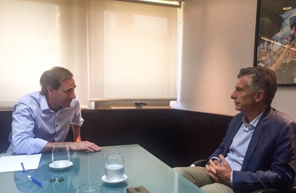 Garro se reunió con Macri y analizaron la situación económica y social de la Provincia