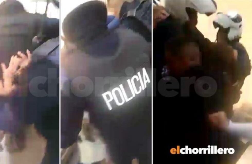 Imágenes de un violento arresto de la Policía de San Luis