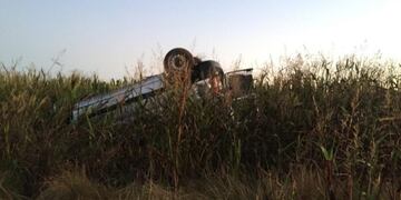 Accidente fatal en Mackenna, abril 2020