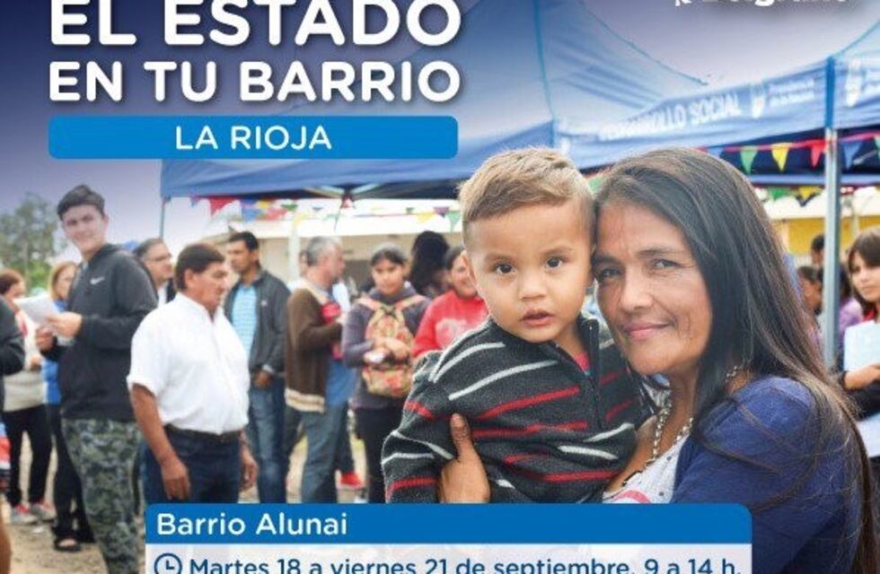 Este martes llega "El estado en tu barrio" a La Rioja