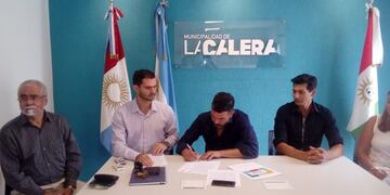 Firma del convenio RECICAL