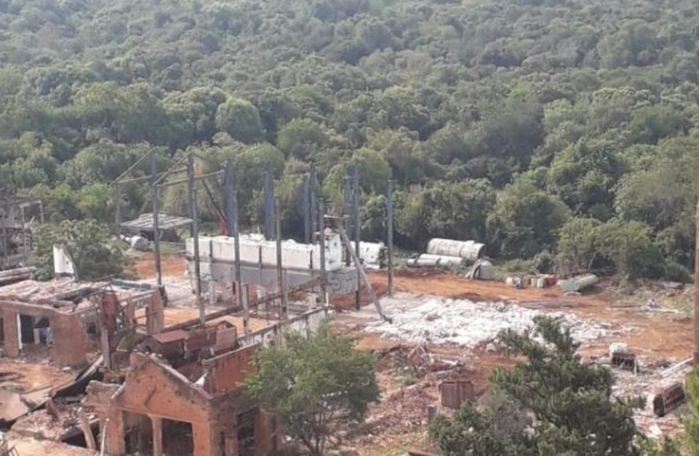 Terminaron el desguace de Tungoil, la fábrica de aceite de tung de Santo Pipó