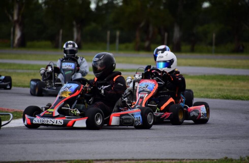 Se corre este sábado en Río Cuarto la tercera del Karting de asfalto del Sur cordobés