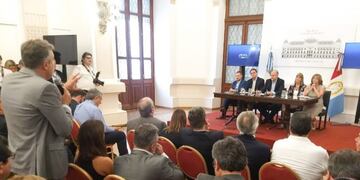 Luis Castellano pidió que se descentralizaran las licitaciones (Prensa Municiaplidad de Rafaela)